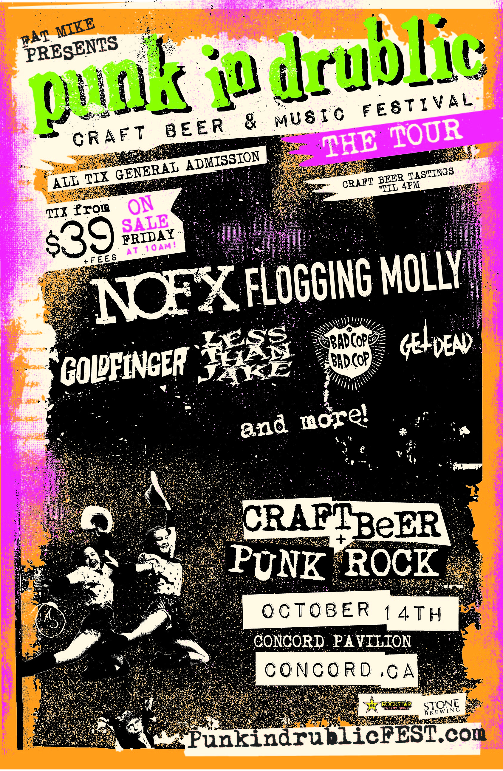 Concord, CA Punk in Drublic Festival