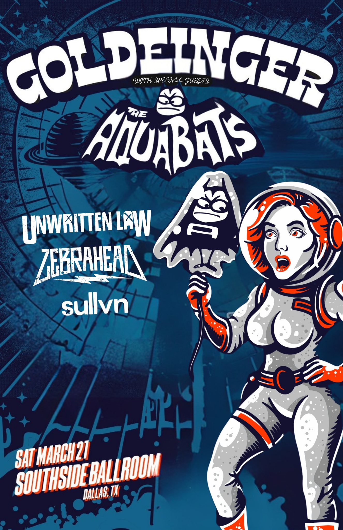 Dallas, TX at Southside Ballroom - Goldfinger, The Aquabats